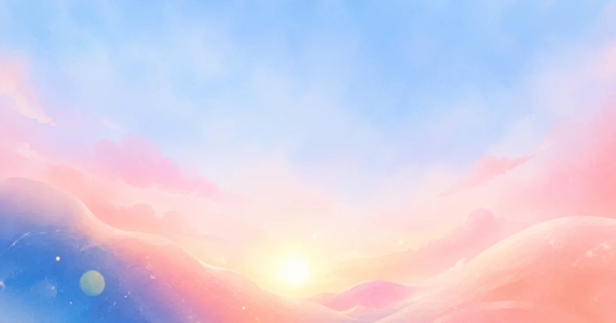Full-bleed dreamy nature image